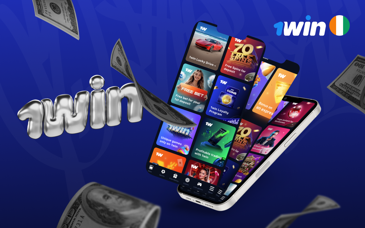 1win CI - Casino 13 500+ Jeux, Bonus 500%, XOF